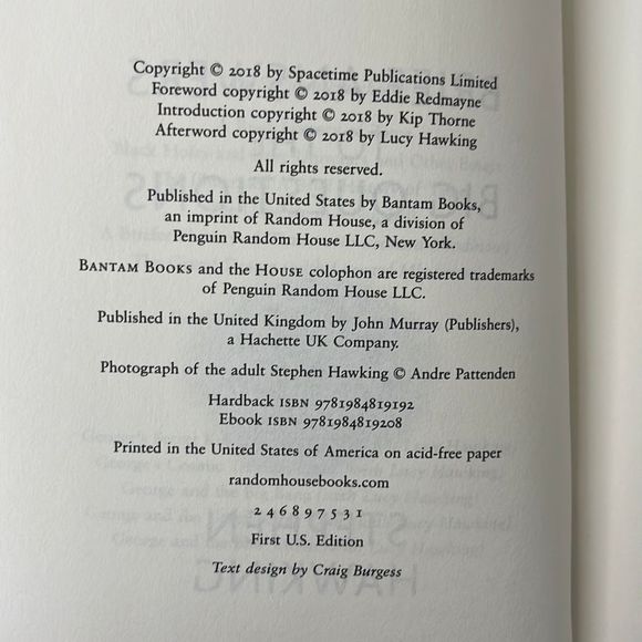 Stephen Hawking Brief Answers To Big Questions hardback book - Picture 6 of 6